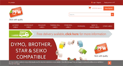 Desktop Screenshot of pfwlabels.com